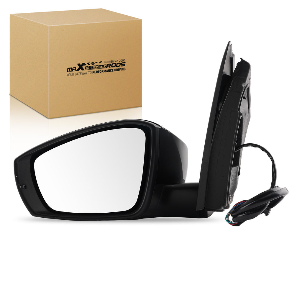 Miroir Conducteur Gauche Chauffé compatible for VW Polo 6R 5 Portes 2009-2018