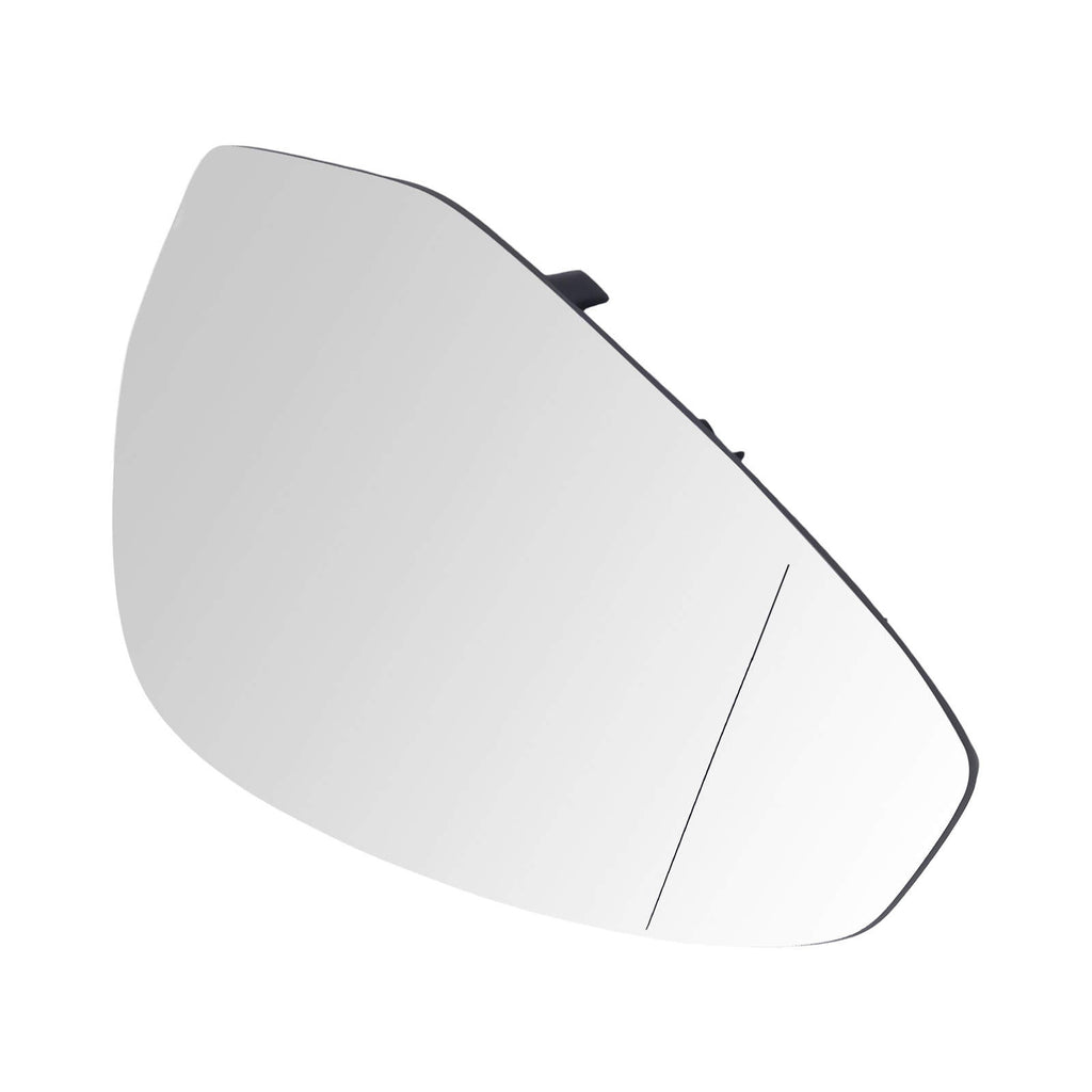 Left Aspheric Wing Mirror Glass compatible for Audi A4 8W 2015-2025 Heated