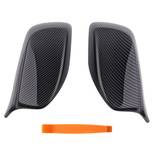 Laad de afbeelding in de galerijviewer, Wing Mirror Cover Cap geschikt voor BMW E60 E61 E63 03-07 51167078359 Carbon Fiber Black