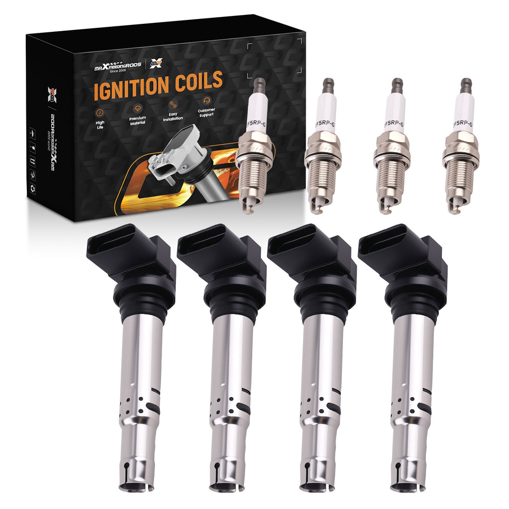 4x Zündspule compatible for Audi A1 A3 compatible for VW Golf Passat 036905715A