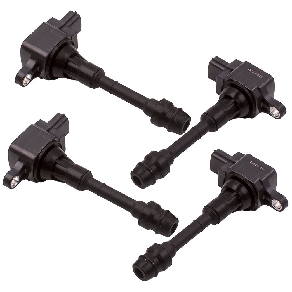 4 Ignition Coils geschikt voor Nissan Xtrail X-Trail T30 T31 2.5L QR25DE 22448-8H300 3 Pin