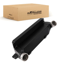 Laad de afbeelding in de galerijviewer, Aluminum Intercooler geschikt voor BMW 135i E82 E88 2008-2013 Bar Plate Design Black