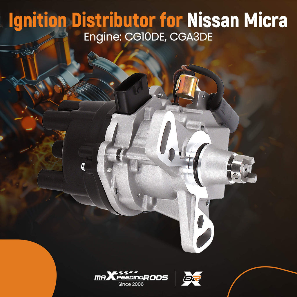 Ignition Distributor compatible for Nissan Micra 2 II K11 1.0 1.3 Only 16v 22100-99B0A