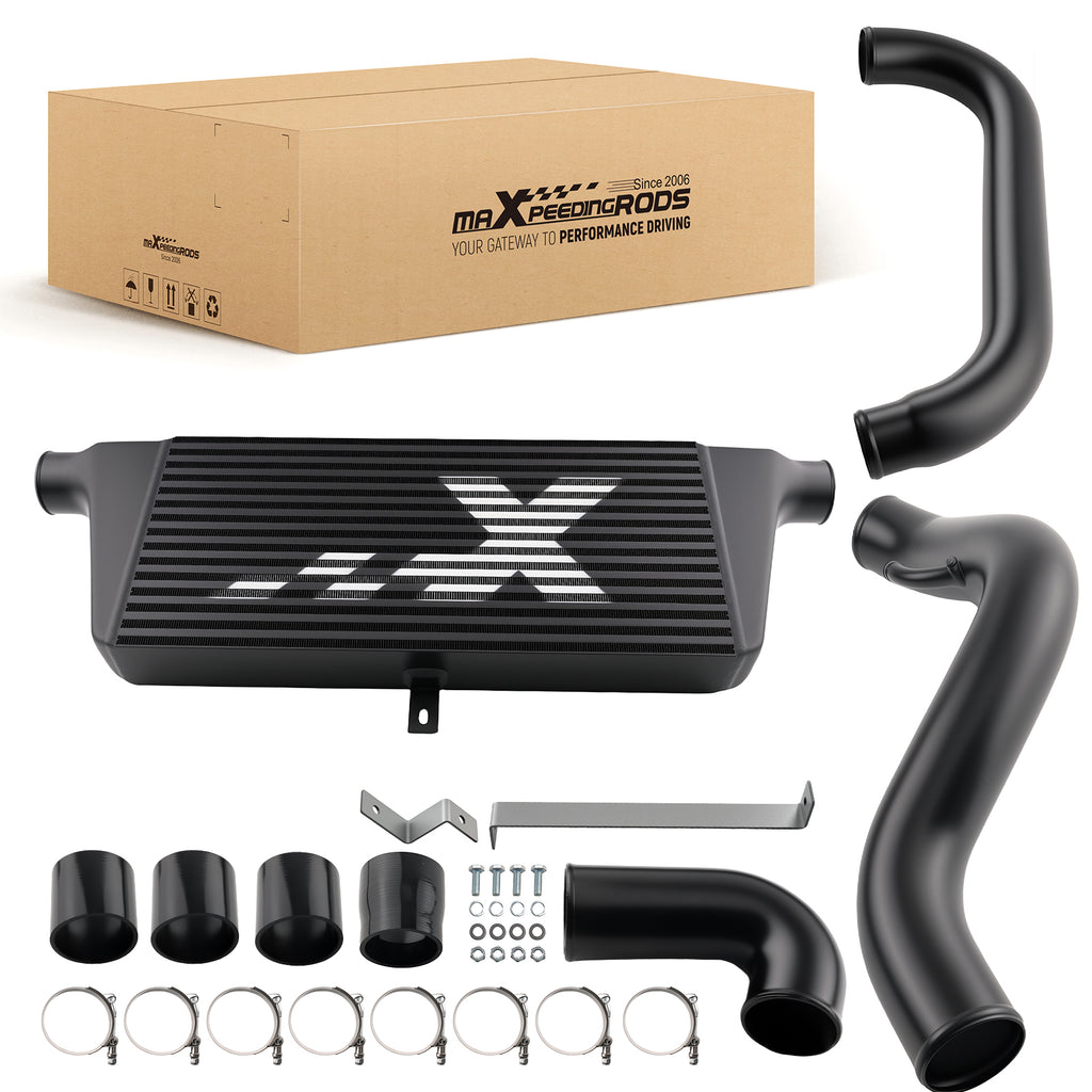 Bar Plate Intercooler Kit geschikt voor Nissan 200SX S14 S15 SR20DET 70mm Aluminium