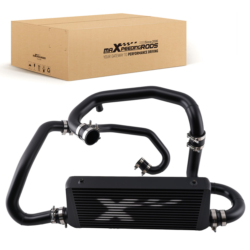 Bar Plate Intercooler Kitfor geschikt voor Subaru Impreza WRX GC8 1996-2000 Black