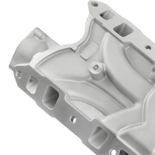 Laad de afbeelding in de galerijviewer, Dual Plane Satin Aluminum Intake Manifold compatible for Ford Small Block SBF 260 289 302