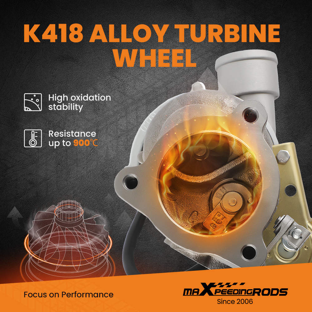 New Quality Turbo Turbochargerfor compatible for Audi A4 A6 compatible for Volkswagen Passat 1.8T 058145703N