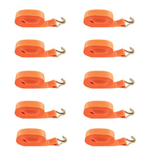 Laad de afbeelding in de galerijviewer, 10x 6m 5000kg 5 ton Heavy Duty Ratchet Strap Tie Down J Hook lashing strap