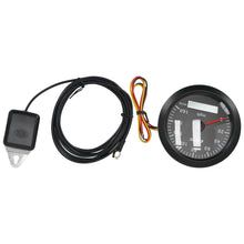 Laad de afbeelding in de galerijviewer, 85mm Digital GPS Speedometer Gauge 0-160MPH 7 Colors voor Car Boat Motorcycle