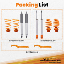 Laad de afbeelding in de galerijviewer, Lowering Suspension Coilovers Kit compatible for BMW E30 3 Series SaloonCoupe Cabrio