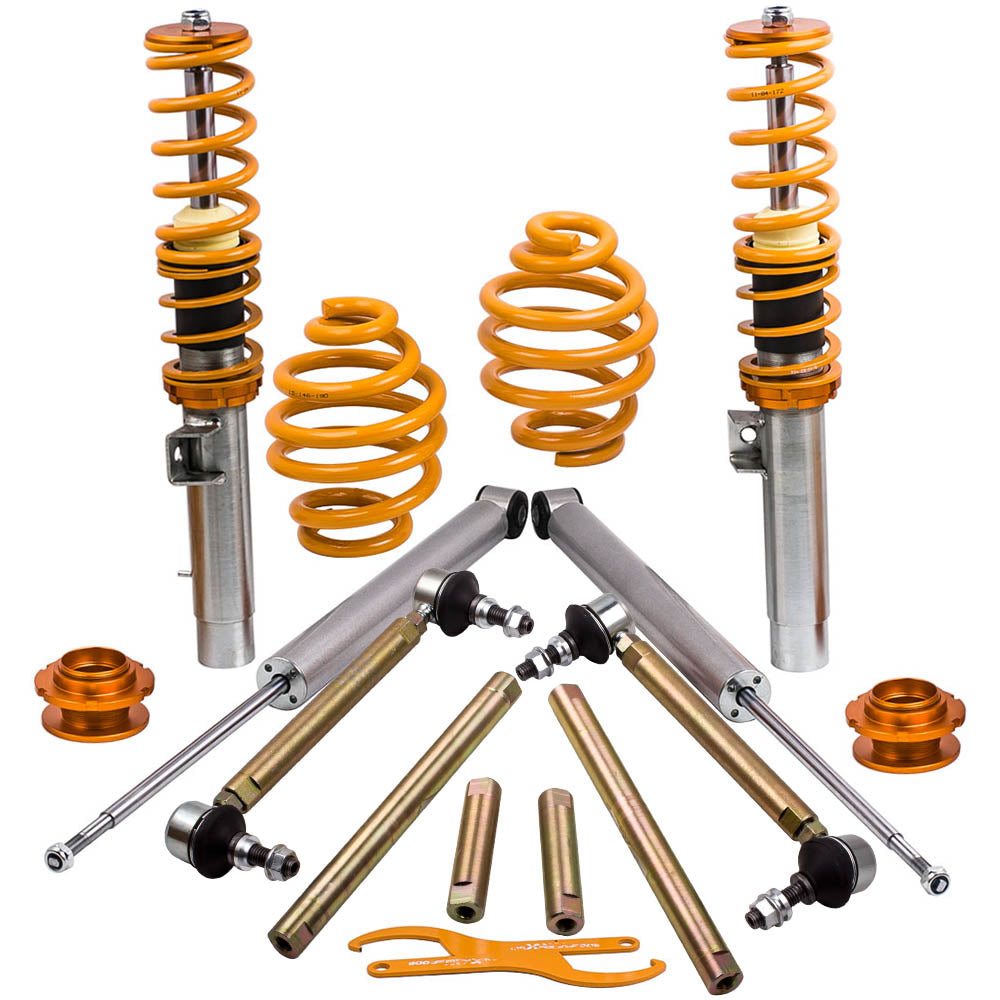Kit Suspension Combine filete + barres stab compatible for BMW Série 3 E46 316i 320i 318d