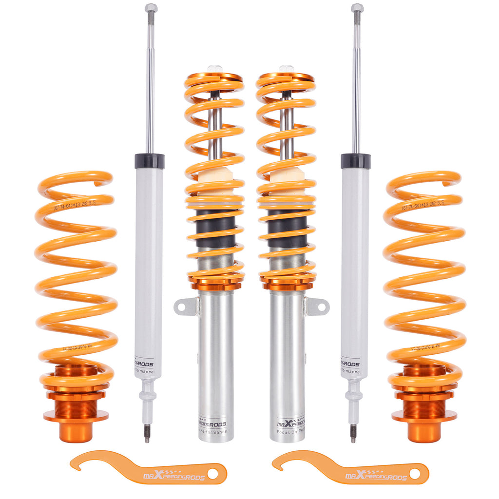 geschikt voor BMW 3 Series E92 E93 05-2008 50mm Voor Adjustable Schroefset Shock StrutsLowering Kit