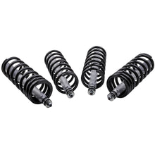 Laad de afbeelding in de galerijviewer, 4 Kit Ammortizzatori Sospensione + Bobina Molla compatible for Land Rover Defender 90 74-97 Lowering Kit