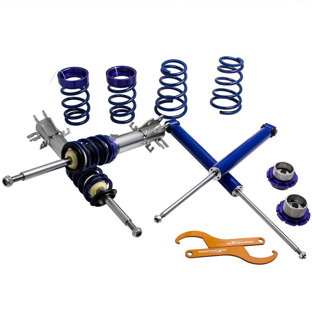 Ressort Schroefset geschikt voor Fiat Punto / Grande Punto EVO 199 2005- Shock Lowering Kit