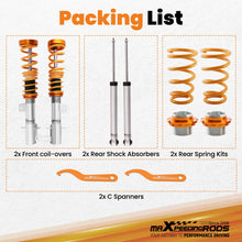 Laad de afbeelding in de galerijviewer, Compatible for Fiat Grande Punto (199) Compatible for Abarth 2007 2008 2009 2010 Coilover Suspension Kit