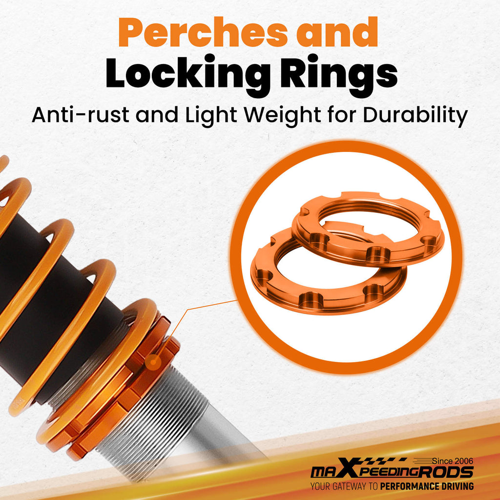 Compatible for Fiat Grande Punto (199) Compatible for Abarth 2007 2008 2009 2010 Coilover Suspension Kit