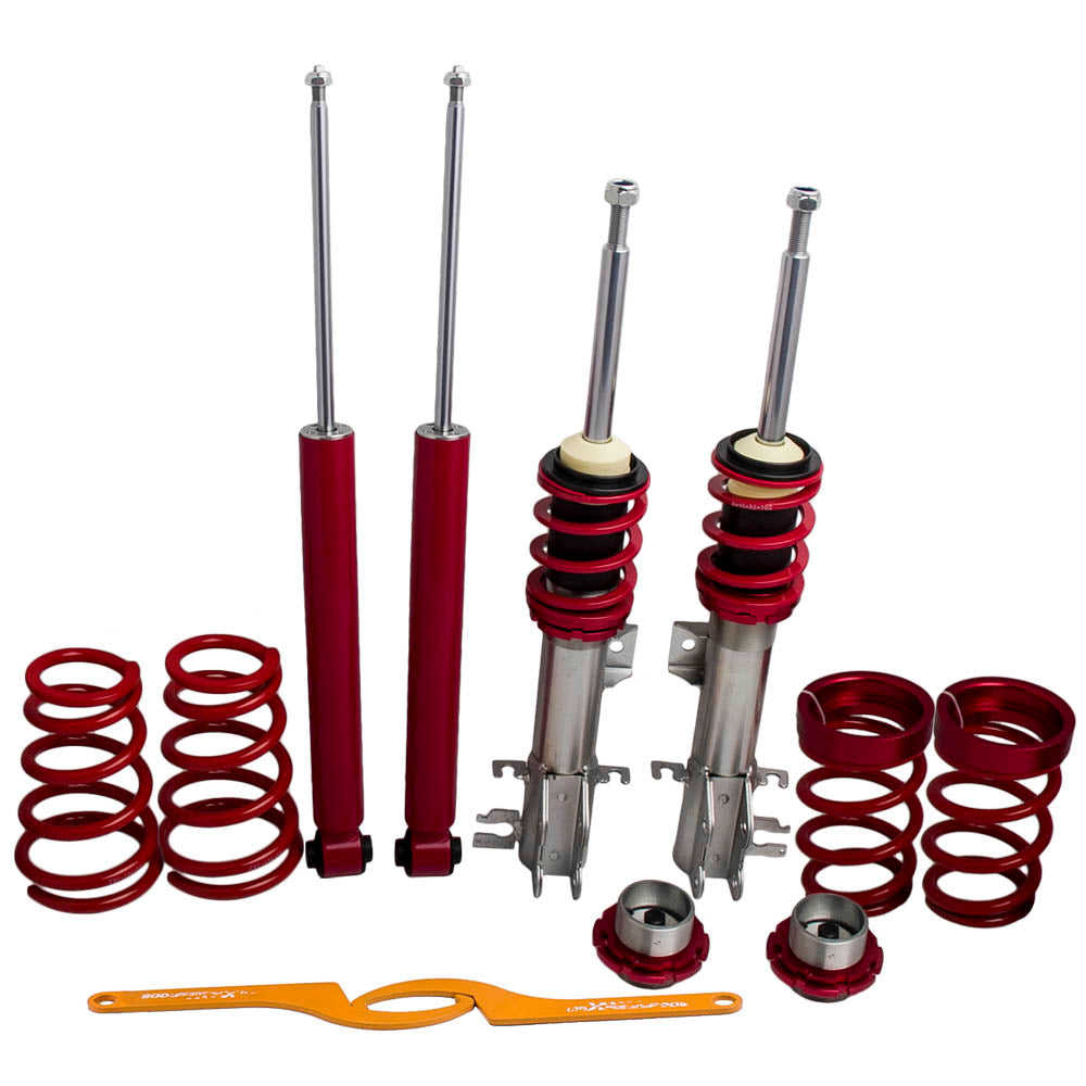 Ressort Schroefset geschikt voor Fiat Punto / Grande Punto EVO 199 2005- Shock Lowering Kit