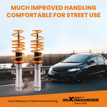 Laad de afbeelding in de galerijviewer, Compatible for Ford Fiesta Mk7 JA8 MK VI Lowering Coilovers Strut Suspension Shock Absorber Lowering Kit