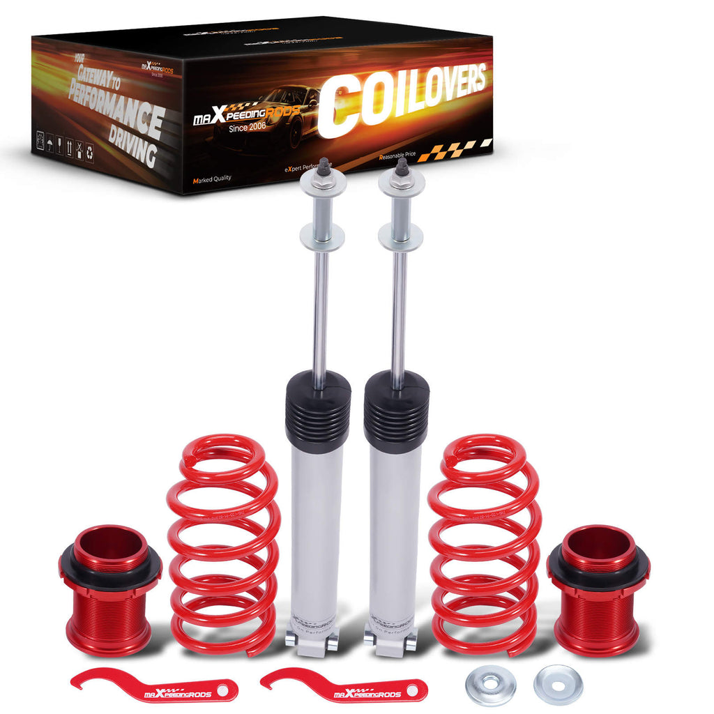 Rear Coilovers Lowering Suspension Kit compatible for Volkswagen GolfMK7 2015-2019
