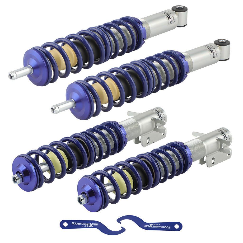 geschikt voor VW Golf Mk1 Cabrio Adjustable Ophanging Kit Schroefsets Crc Schroefset Lowering Kit