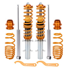 Laad de afbeelding in de galerijviewer, geschikt voor VW Volkswagen Golf MK4 1J Adjustable Ophanging Strut Springs Kit Schroefsets Lowering Kit