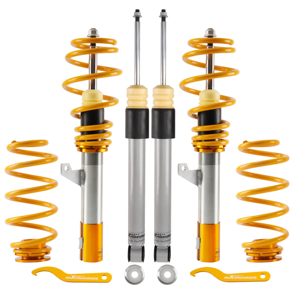 geschikt voor VW MK5 MK6compatible geschikt voor Golf/GTI/R32 Beetle 2006-2014 Coil Spring Strut Schroefsets Full Kit Lowering Kit