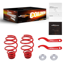 MaXpeedingrods COILOVER Suspension KIT compatible for VW MK5 MK6 compatible for GOLF/JETTA 06-14 Struts