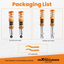 Laad de afbeelding in de galerijviewer, Coilovers Kit compatible for Mazda MX5 Mk1 NA MX-5 1989-1998 Suspension Adjustable Height