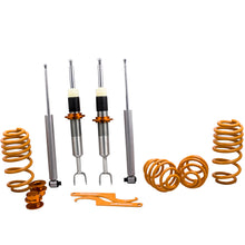 Laad de afbeelding in de galerijviewer, Schroefset Adjustable Ophanging Spring Kit geschikt voor VW PASSAT 3B 3BG 1996–2000 Lowering Kit