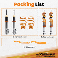Laad de afbeelding in de galerijviewer, Compatible for VW POLO 6N2 Coilover Suspension Lowering Kit Spring Struts 2000
