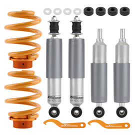 schroefset compatibel met VW T4 ADJUSTABLE ophanging LOWERING KIT...