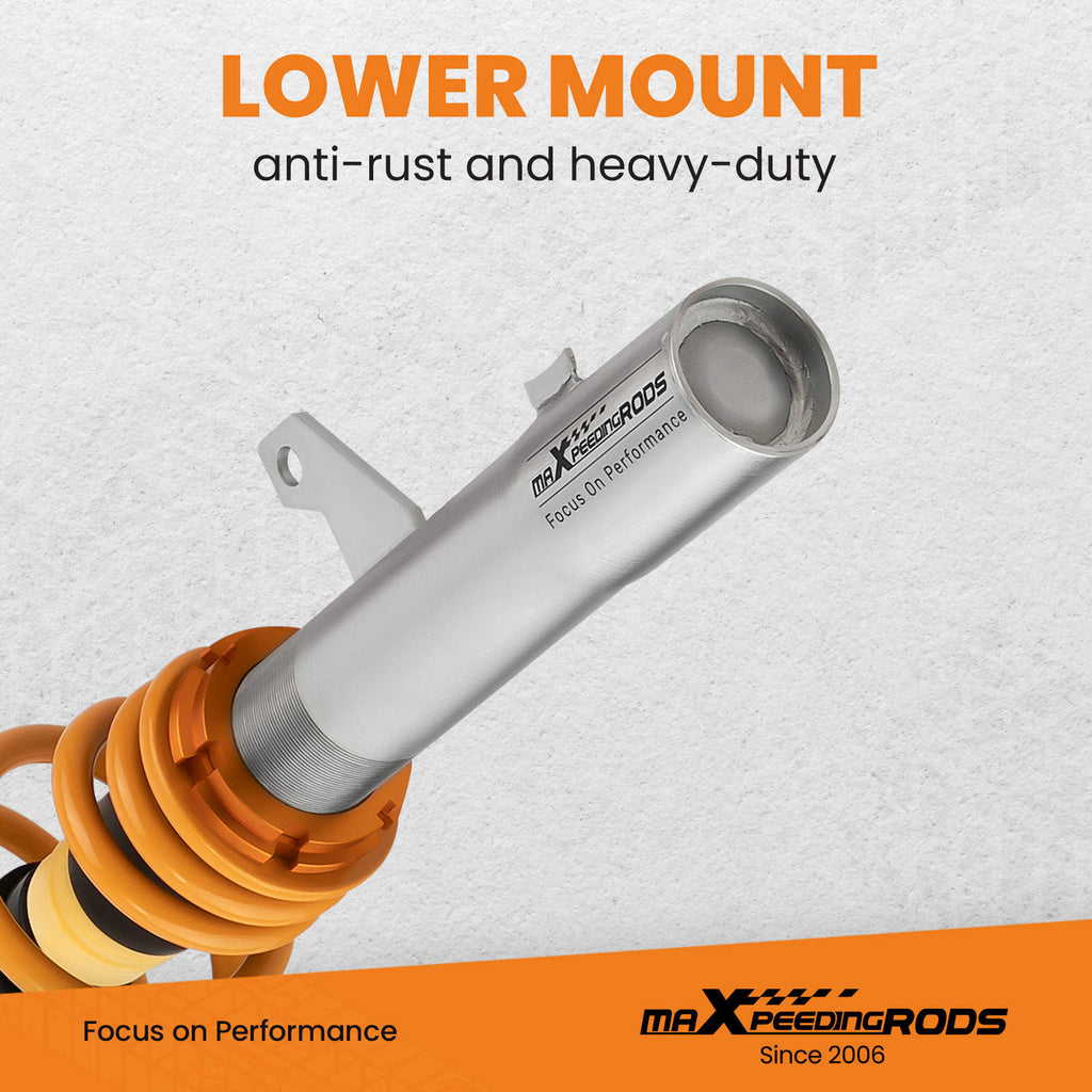 Coilovers compatible for VW Caddy MK3 MK4 2K 2004-2020 1.6 1.9 2.0 Rear Shocks Kits