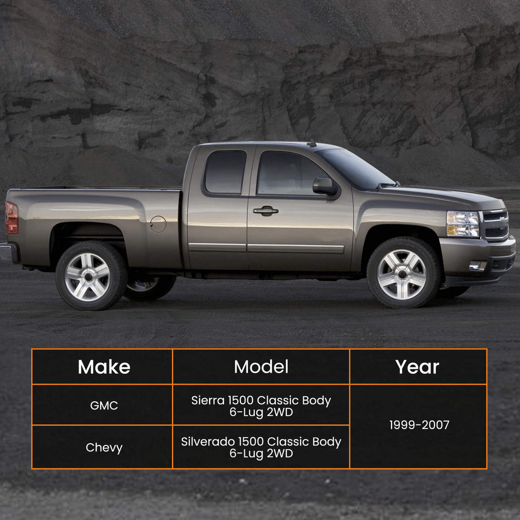3 Front Rear Lift Kit compatible for Chevy GMC Silverado Sierra 1500 Classic Body 1999-07