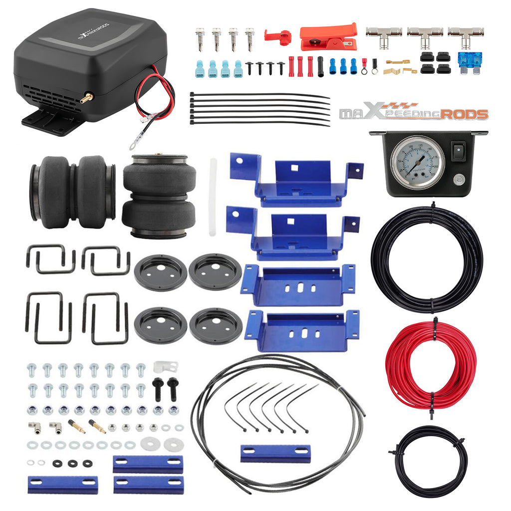 Luftfederung + Kompressor Kontroller Kit compatible for Ford F250 F350 4WD RWD 1997-2007