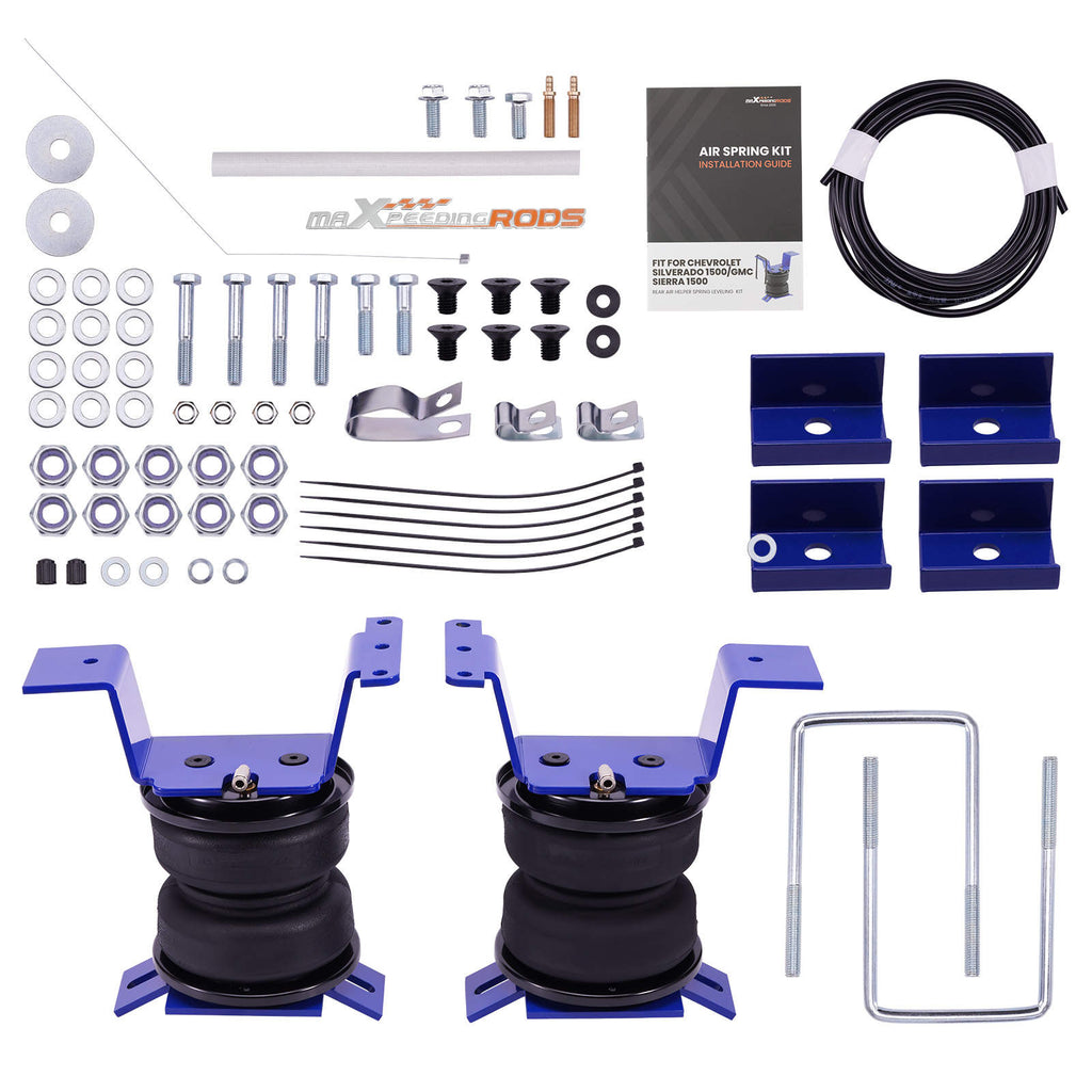 Air Spring Kit compatible for Silverado 1500/Compatible for Sierra 1500 Short Bed 07-19
