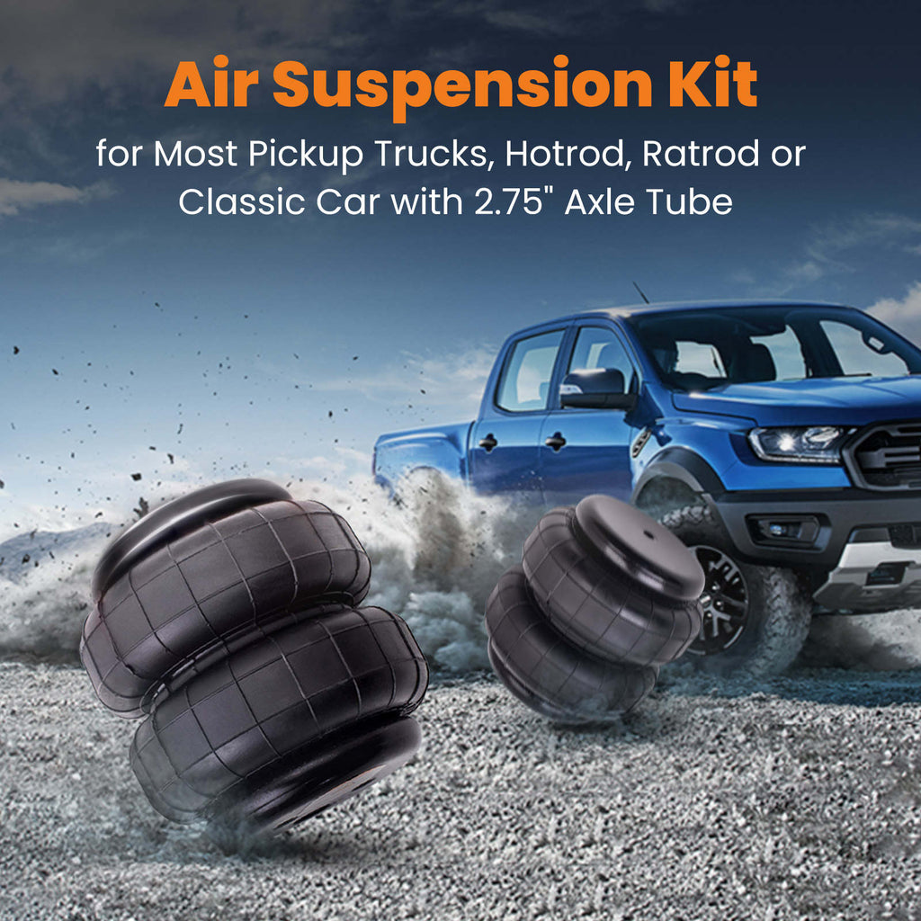 4 Link Kit Brackets 2500 Bags Air Ride Suspension 2.75 Triangulated Tube Mounts