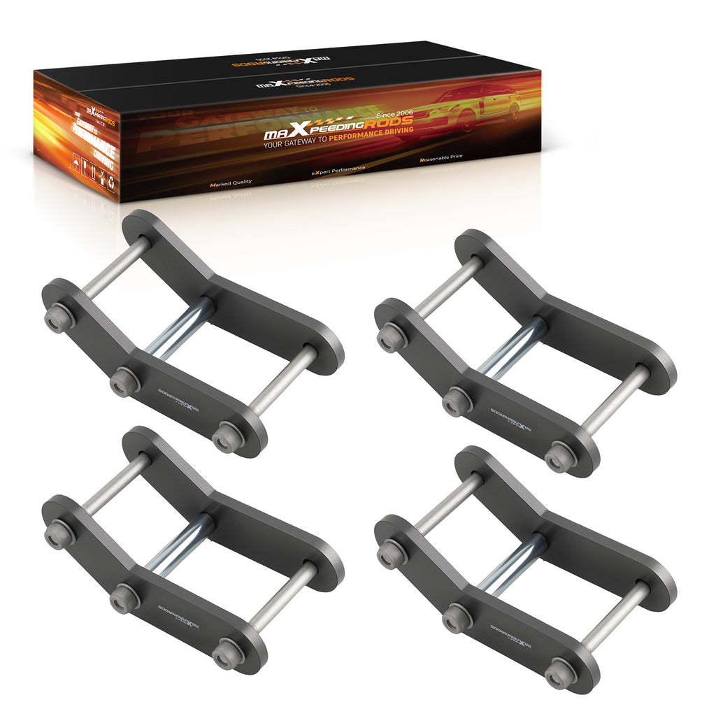 1.25 inch Lift Level Kit Shackles Voor Achter geschikt voor Jeep Wrangler YJ 1987-1995