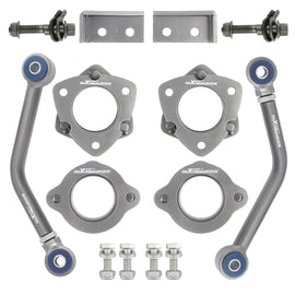 2 voor/achter Spacer Lift Kit geschikt voor Jeep Compass Patriot MK 2007-2017
