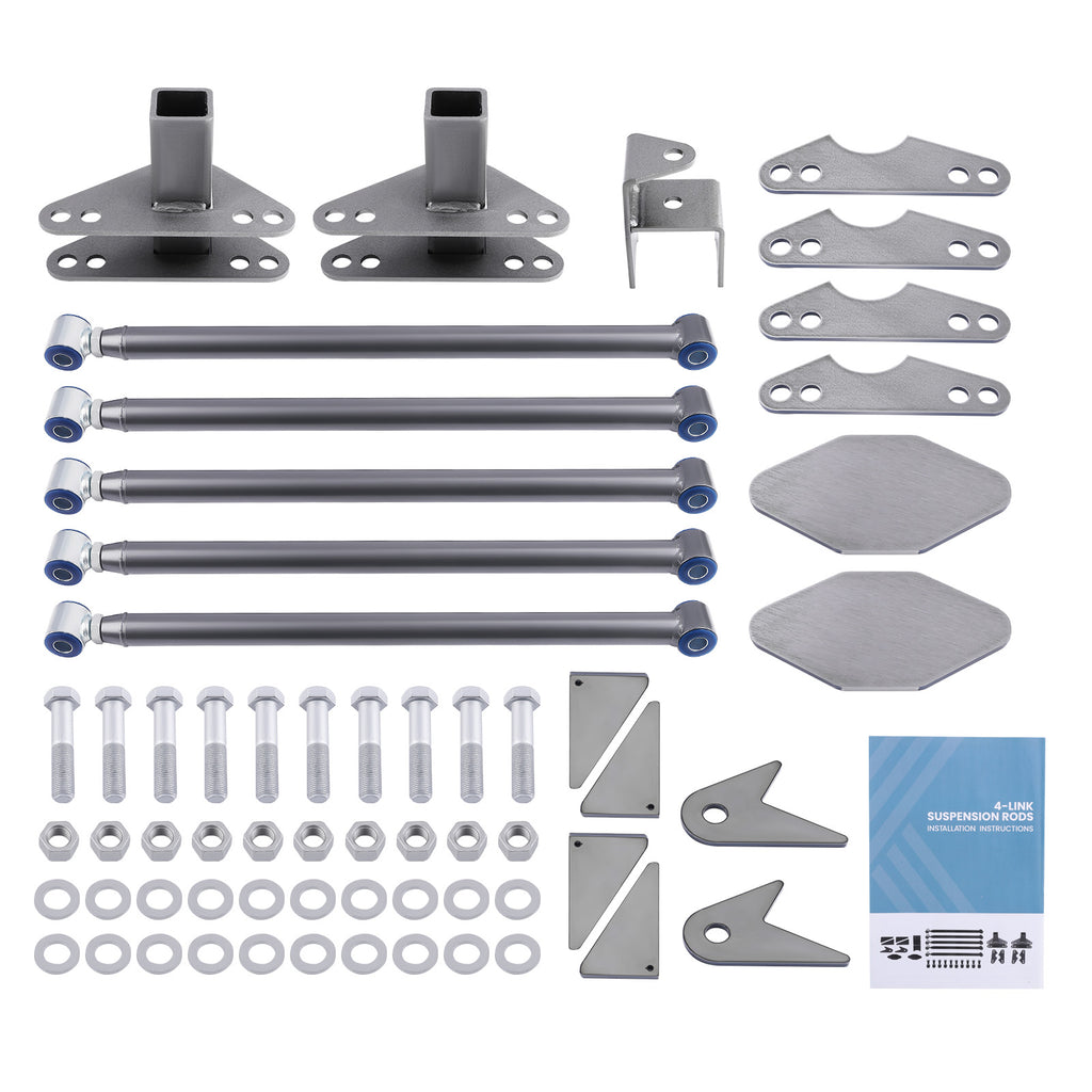 Universal Weld-On Parallel 4 Link Ophanging Kit voor Rod Rat Truck Car Air Ride