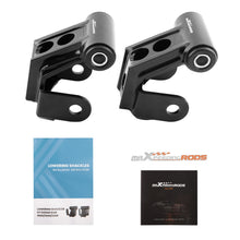 Laad de afbeelding in de galerijviewer, Nieuwe Kit 2 inch leaf spring BELOW hanger Shackles geschikt voor Dodge Ram 1500 2500 2008 2009