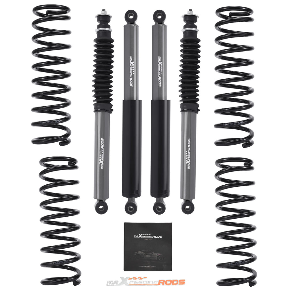 Voor Achter Ophanging Lift Kit Shock geschikt voor Suzuki Jimny 2" 50mm 98-13