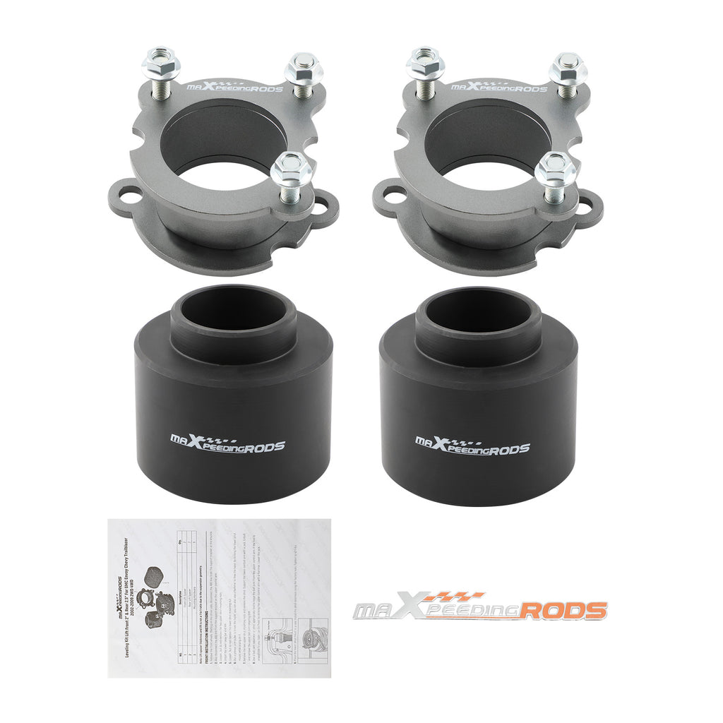 Lift Kit 3.5 Voor 2.5 Achter geschikt voor Chevy Trailblazer 2WD 4WD Steel 2002-2009