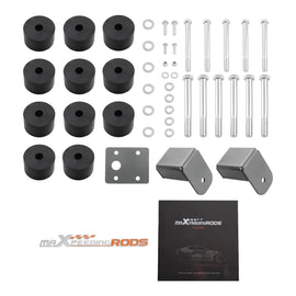 Body Lift Kit fit voorzijde geschikt voor Jeep Wrangler TJ 1997-2006 4WD 2004-2006 Nylon