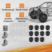 Laad de afbeelding in de galerijviewer, Body Lift Kit fitfor compatible for Jeep Wrangler TJ 1997-2006 4WD 2004-2006 Nylon