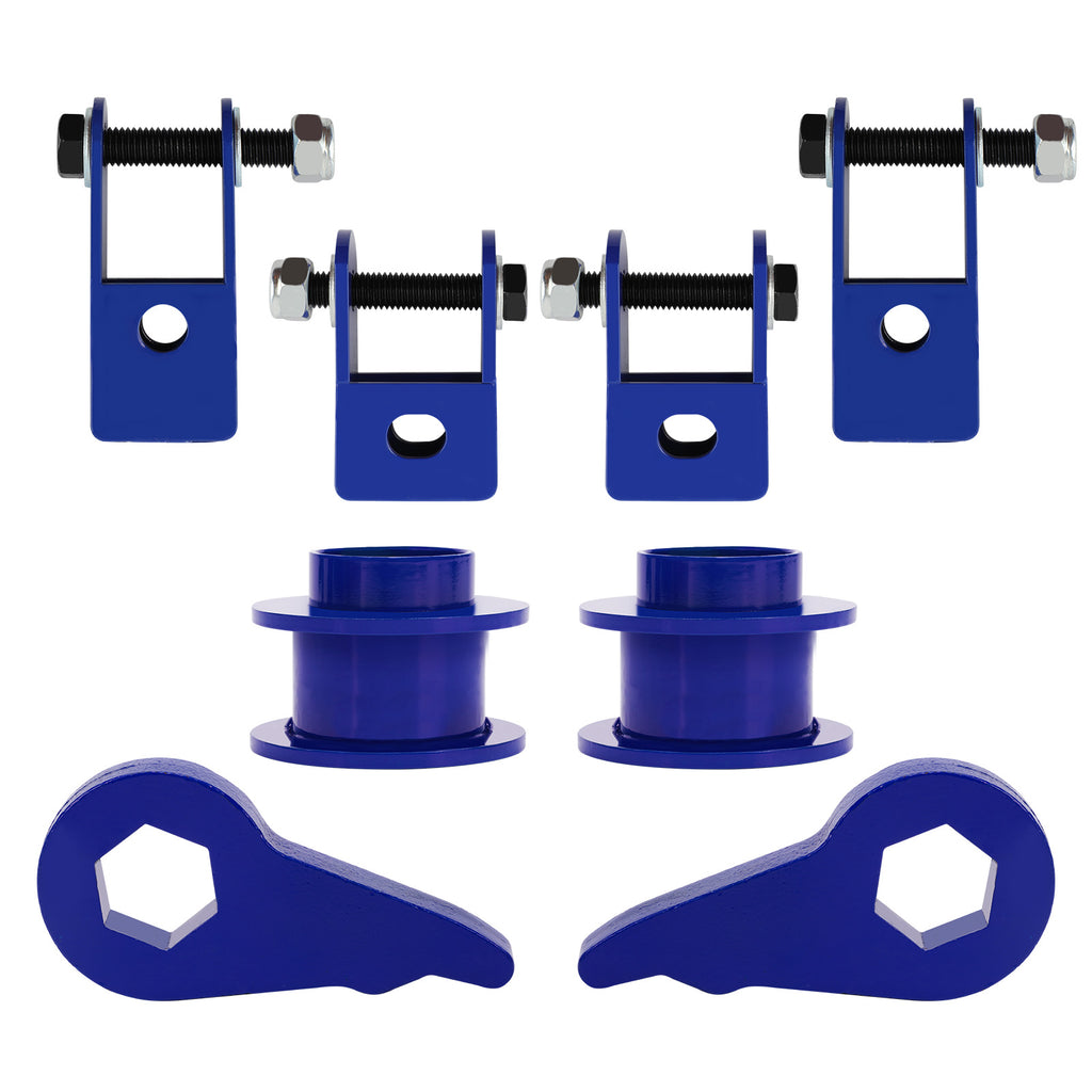 1-3 vorne ＆ 2 hinten Höherlegungssatz compatible for Chevrolet Suburban Tahoe Avalanche