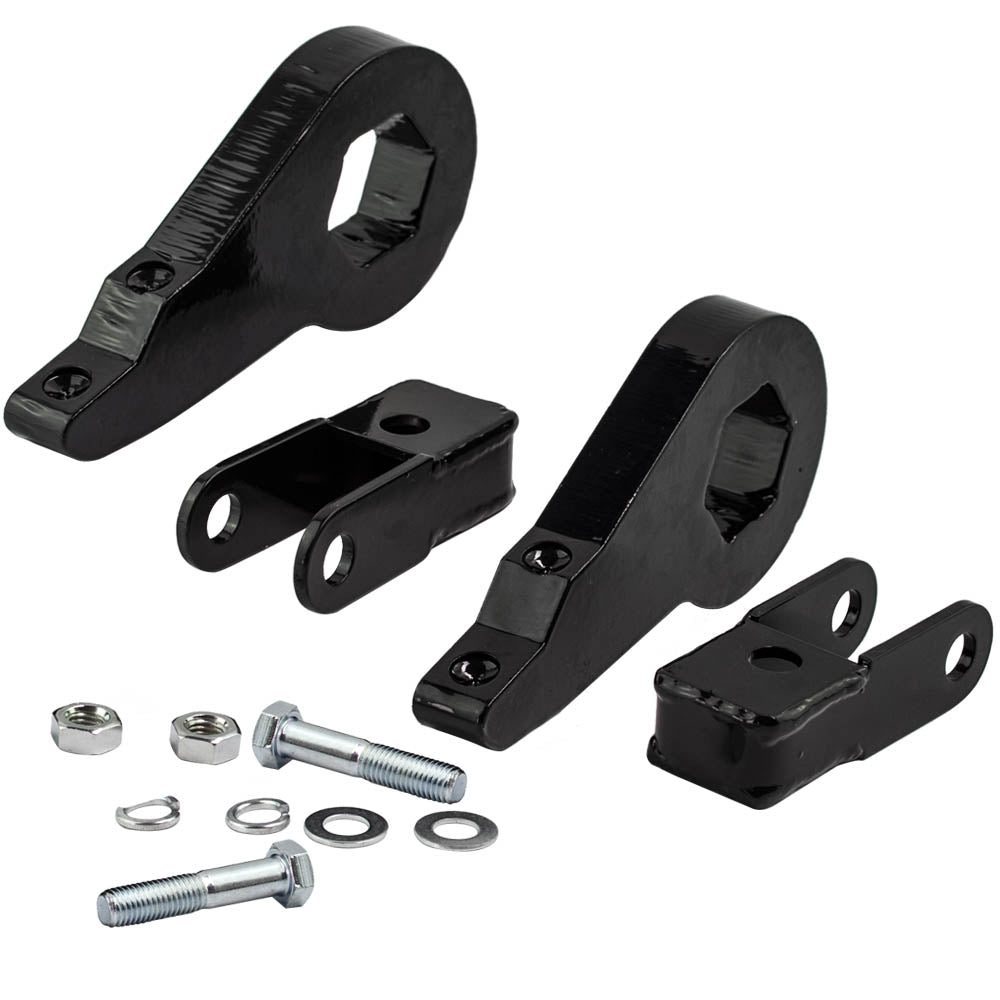 geschikt voor GMC Chevy 1999 - 2006 1'' Leveling Kit Forged Torsion Bar Keys W/ Shock Extender