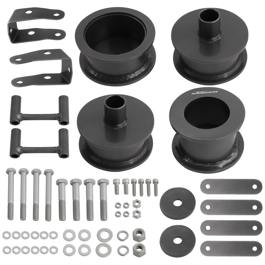 3 Front Rear Lift Leveling Kit compatible for Jeep Wrangler JK Mount Extenders 2WD 4X4