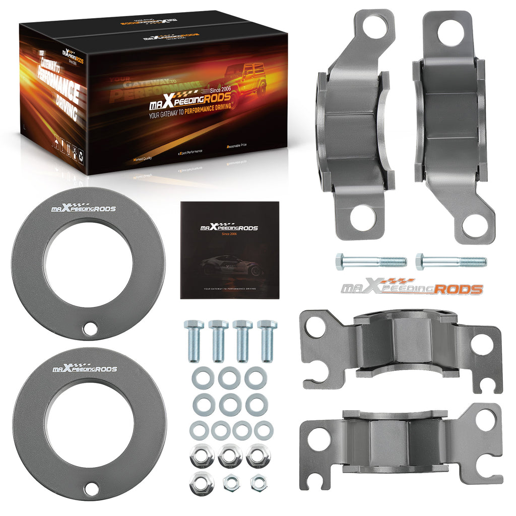 Voor 2 Achter 2 Level Lift Kit geschikt voor Jeep Cherokee KL 2014-22 Shock Spacers