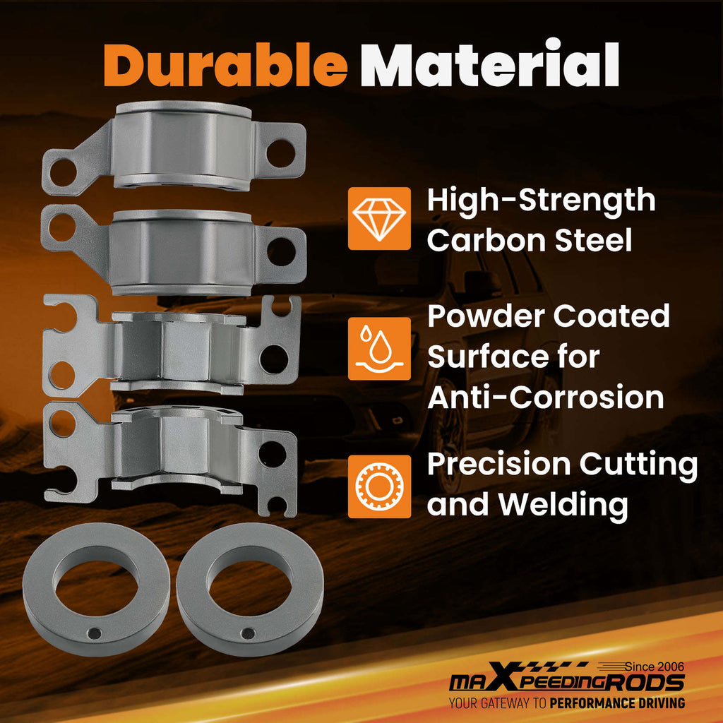 2 Lift Kit compatible for Jeep Cherokee 2014 2015 2016 2017 2018 2019 2020 2021 2022 2023