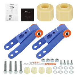Voor 3 + achter 2 Inch Lift Kit Spacers geschikt voor Jeep Cherokee XJ 1984-2001 4WD 4X4
